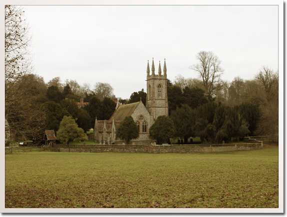British countryside church