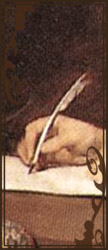 victorian writing quills